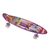 Скейт Пенни борд Best Board SL-AS(108), колеса PU светящиеся, дека с ручкой Фиолетовый 1832 фото