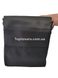 Чоловіча сумка-планшет через плече Louis Vuitton Чорна 8416 фото 2