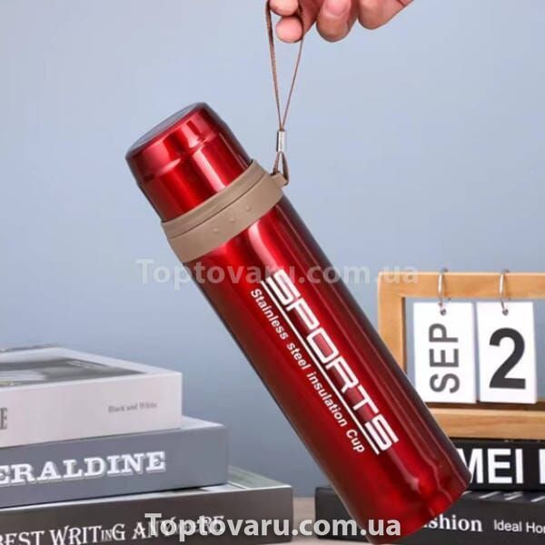 Термос из нержавеющей стали Stainless Steel Cup Красный 21126 фото