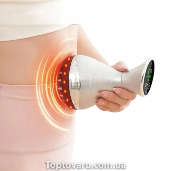 Масажер для тіла, що розігріває massage instrument LY-812 Сірий 37310 фото