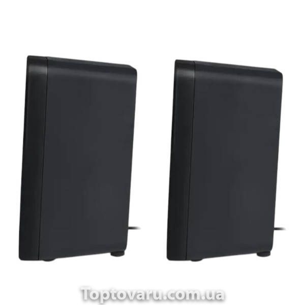 Колонки компьютерные 5Вт USB V15 Черные 36910 фото
