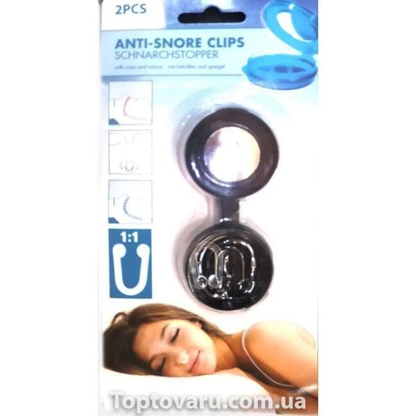 Средство от храпа магнитная клипса антихрап Free Nose Clip 6984 фото