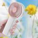 Вентилятор ручний акумуляторний Jisulife mini portable fan F2B Білий з рожевим 32605 фото 3