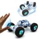 Детская трюковая машинка перевертыш Storm Climbing Car управление рукой Белая с синим 2276 фото 1