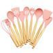 Набір кухонного приладдя 19 предметів Kitchenware Set Рожевий 18135 фото 5