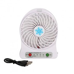 Міні-вентилятор Portable Fan Mini Білий 719 фото