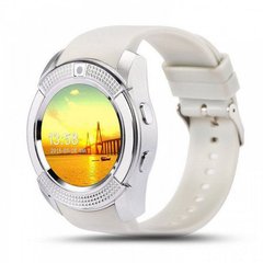 Розумні годинник Smart Watch V8 white 7314 фото