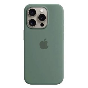 Чохол для смартфона Silicone Full Case AAA MagSafe IC для iPhone 15 Pro Green 18855 фото