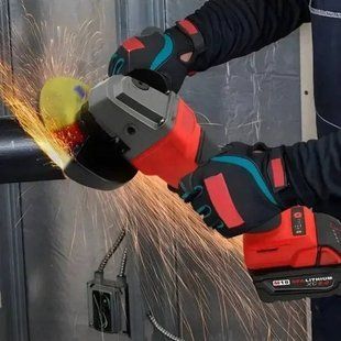 Набір акумуляторних інструментів 2в1 гайковерт і болгарка RD00-602 з АКБ 24v Червоний 38339 фото