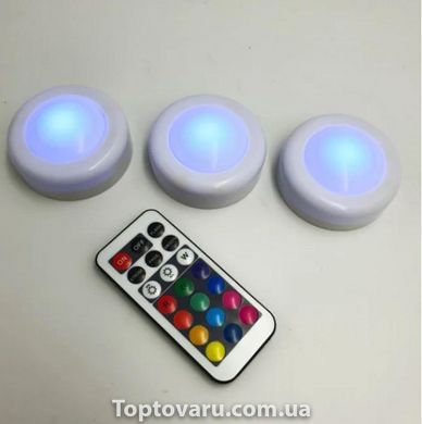 Светодиодные фонари 3 шт Magic Lights с пультом 4457 фото