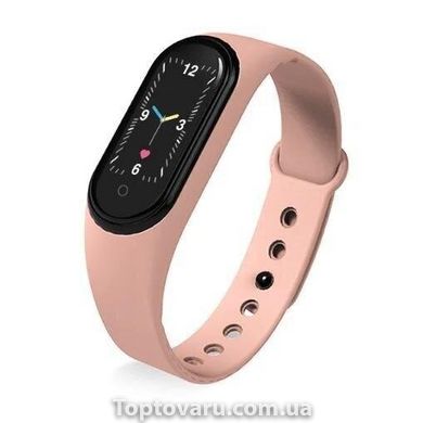 Фитнес браслет M5 Band Smart Watch Bluetooth Розовый 970 фото