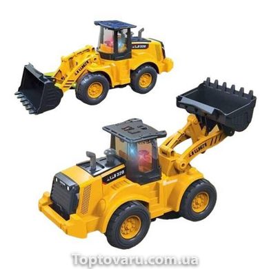 Іграшка Трактор з дискошаром та звуком Жовтий 15312 фото