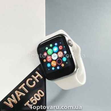 Смарт-часы Smart Watch T500 Белые 14514 фото
