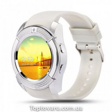 Умные часы Smart Watch V8 white 7314 фото
