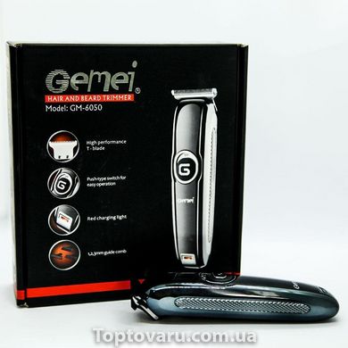 Машинка для стрижки волос Gemei GM-6050 1218 фото