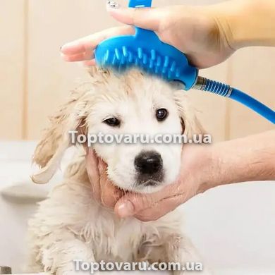 Перчатка для миття тварин Pet washer 8550 фото