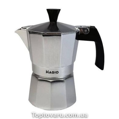 Гейзерная кофеварка MAGIO MG-1001 3порции 150 мл 14169 фото