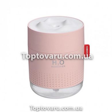 Ультразвуковой увлажнитель воздуха 500мл H2O Humidifier Розовый 6683 фото