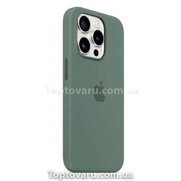 Чехол для смартфона Silicone Full Case AAA MagSafe IC for iPhone 15 Pro Green 18855 фото