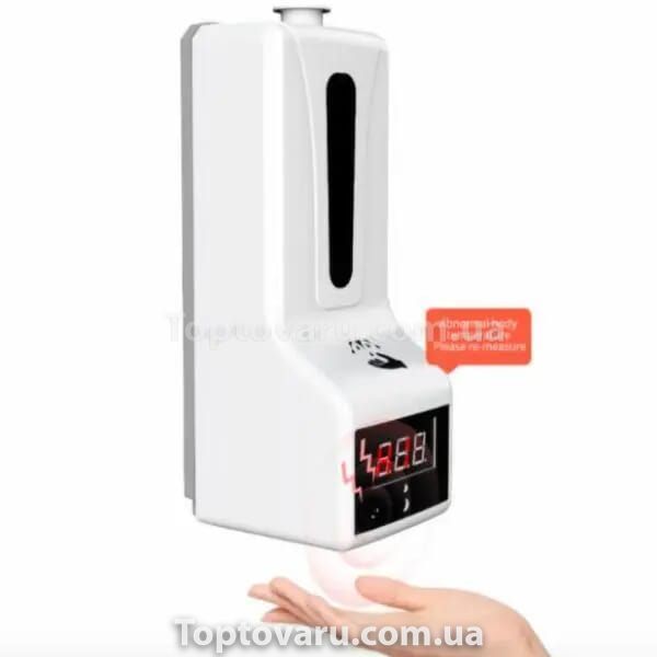 Дозатор мыла и бесконтактный термометр PRO 9602 фото