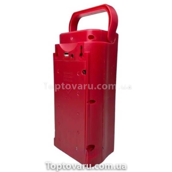Фонарь переносной 24LED Power bank 3 режима 2606L Красный 22059 фото