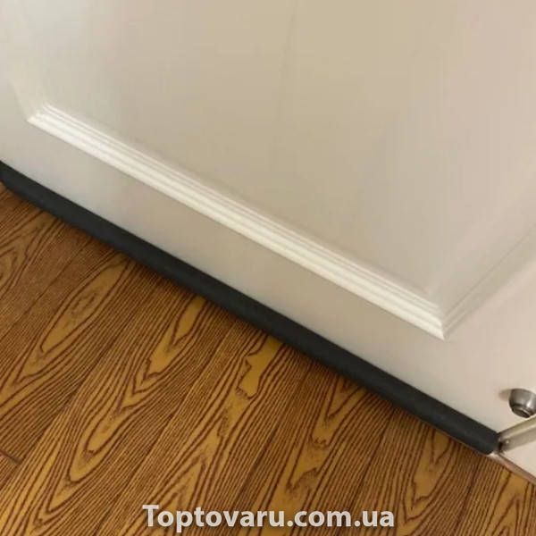 Лента уплотнительная защитная от сквозняков и шума 92см BOTTOM SEAL LY-315 Черная 33501 фото