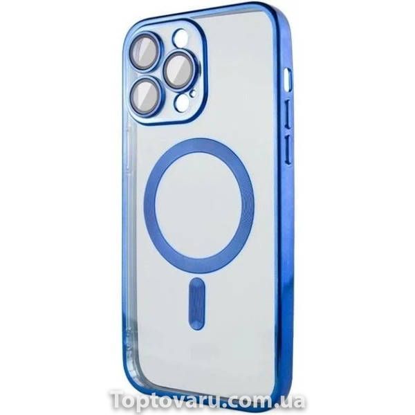 Чохол MagSafe Magnetic Stand iPhone 15 Pro Max Синій 34717 фото