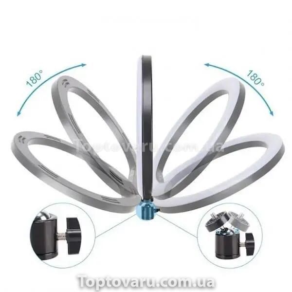 Кільцева лампа для селфі QX-360 36 см 3 Ring Fill Light 11168 фото