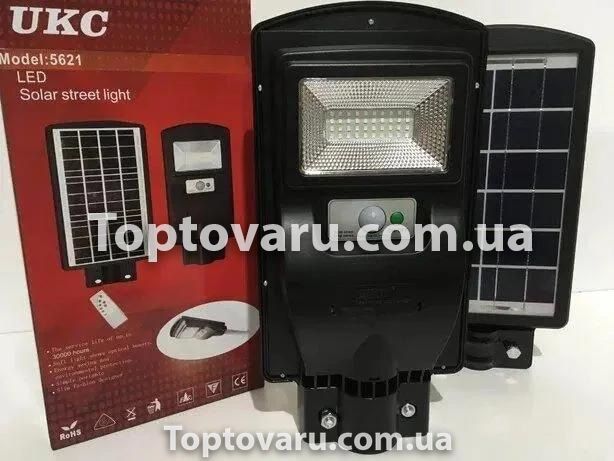 Вуличний ліхтар на стовп solar street light 1VPP з пультом 6064 фото