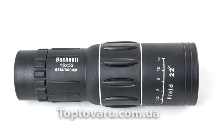 Монокуляр Bushnell 16x52 с двойной фокусировкой + держатель для телефона 743 фото