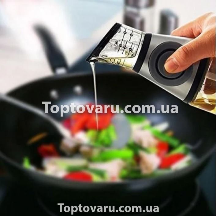 Пляшка з дозатором для масла Press Measure Oil Dispenser 4683 фото