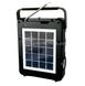 Портативна сонячна радіостанція із сонячною панеллю NNS Solar Charge NS-8033LS Bluetooth+FM+USB (5000 mAh) 9307 фото 2