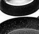 Набор посуды Benson BN-333 (2.5л 4.5л 6.5л; 28см) - черный 5089 фото 2