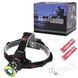 Фонарь налобный Police T105-T6+COB USB Черный 21514 фото 5