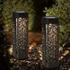 Набор садовых декоративных светильников 4шт garden light 10 Черные 37090 фото 3