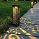 Набор садовых декоративных светильников 4шт garden light 10 Черные 37090 фото 5