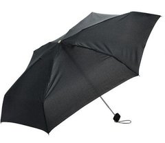 Міні-парасоля кишенькова в футлярі Чорна 960 фото