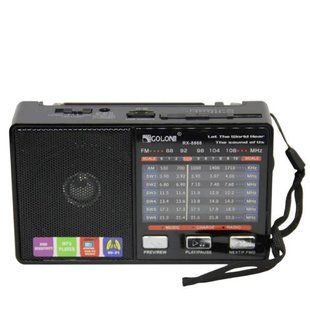 Радиоприемник с Bluetooth-соединением MP3, USB GOLON RX8866 Черный 28756 фото