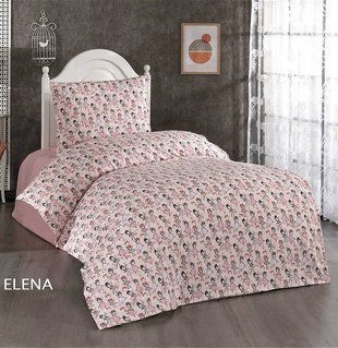 Постільна білизна Belizza Elena Фланель Бавовна Полуторний розмір 16272 фото