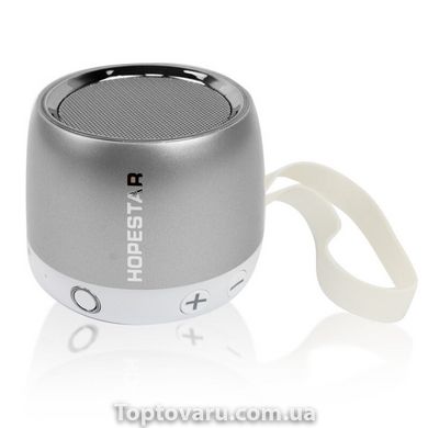 Портативная акустическая Bluetooth колонка Hopestar H17 Silver 1043 фото