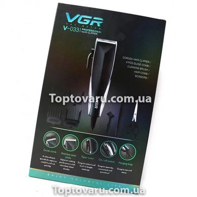 Машинка для стрижки VGR V-033 9 Вт, 4 насадки 7960 фото