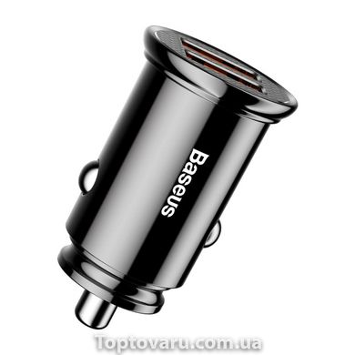 Автомобильное зарядное устройство для Baseus Circular Plastic А+А 30W Black CCALL-YD01-00001 фото
