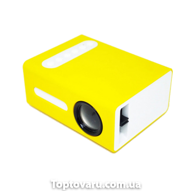 Детский мини проектор T-300 Желтый 6718 фото