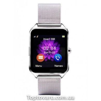 Smart watch Z60 умные часы silver NEW фото
