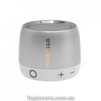 Портативна акустична Bluetooth колонка Hopestar H17 Silver 1043 фото