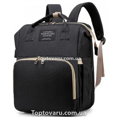 Рюкзак Baby Travel Bed-Bag Чорний 6808 фото