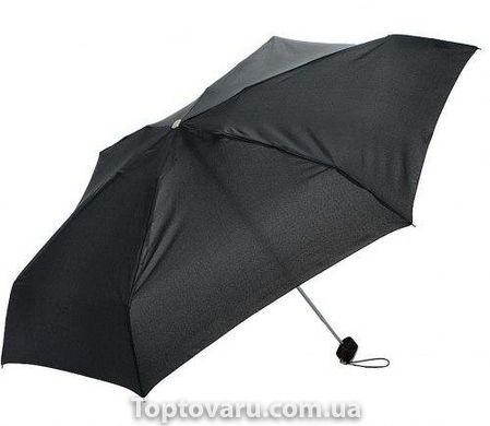 Міні-парасоля кишенькова в футлярі Чорна 960 фото