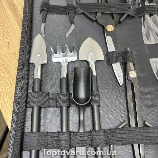 Набор ручных инструментов для цветовода VEN-1437 Черный 37274 фото