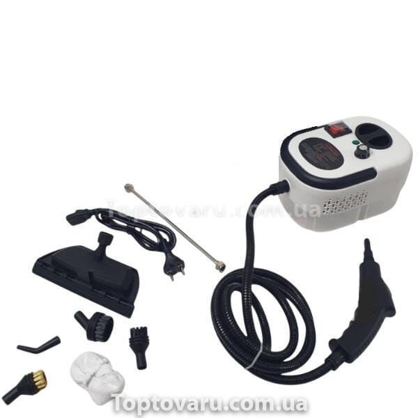 Мощный пароочиститель для уборки дома Portable steam cleaner 26539 фото