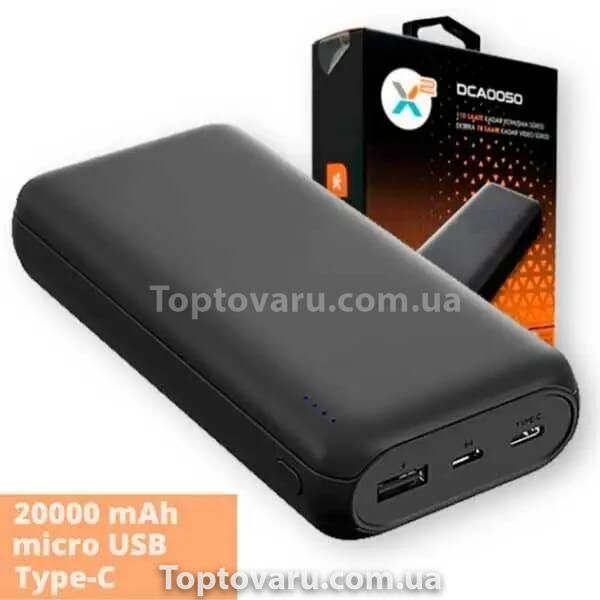 Power Bank DX382 20000mAh быстрая зарядка 10705 фото